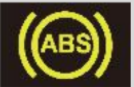 התראת תקלה של מערכת ABS