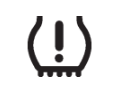 נורית אזהרת מערכת בקרת לחץ אוויר בצמיגים (TPMS)